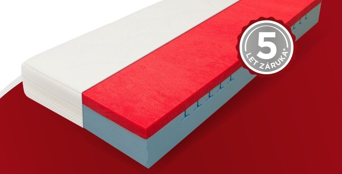 Matrace ze studené pěny a pěny x-dura - DURA