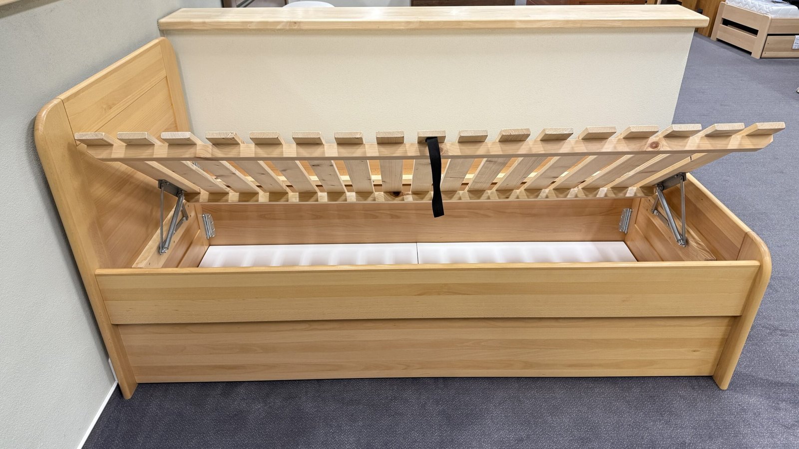 Postel z masivu Patricie 2 výklop - BUK - Obrázek 2